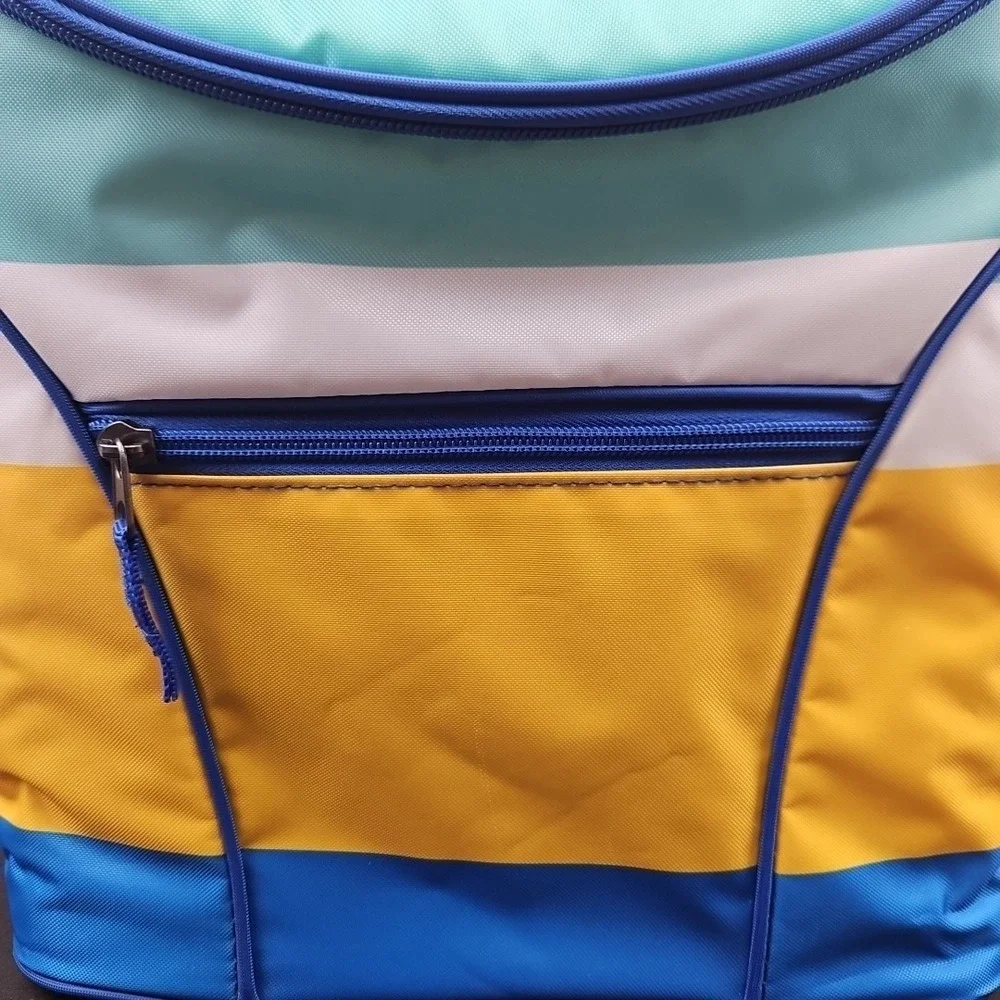 Life Is Good Insulated Cooler Backpack Brand New Multi Color 